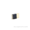 Conector de cabezal de clavija de paso de 1,27 mm 2 * 5P